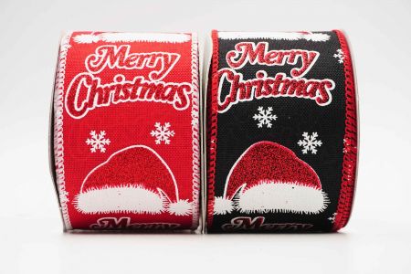 Christmas Santa Hats Ribbon_KF6981 ALL
